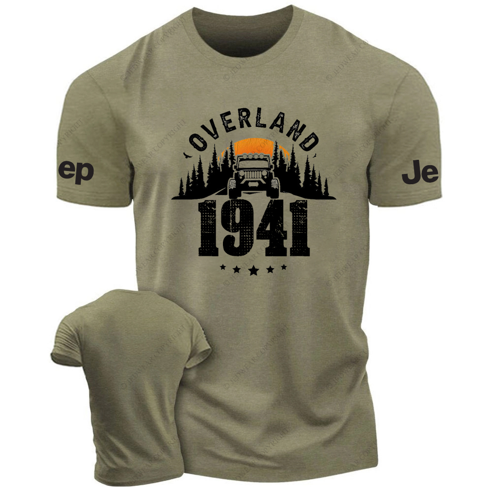 Tree Sunset Overland Since 1941 JP T-Shirt