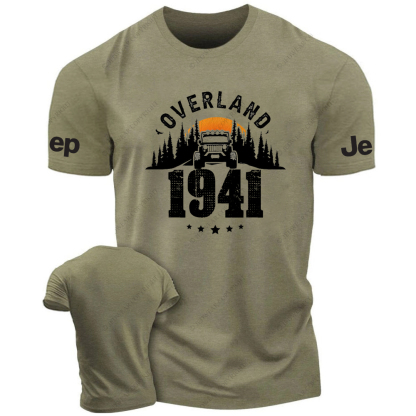 Tree Sunset Overland Since 1941 JP T-Shirt