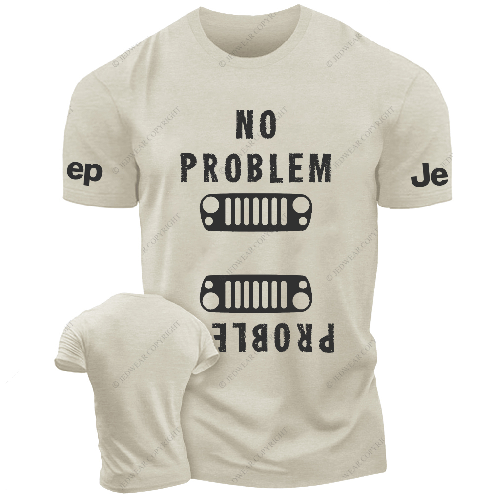 No Problem Wrangler JK Grill Jp T-Shirt