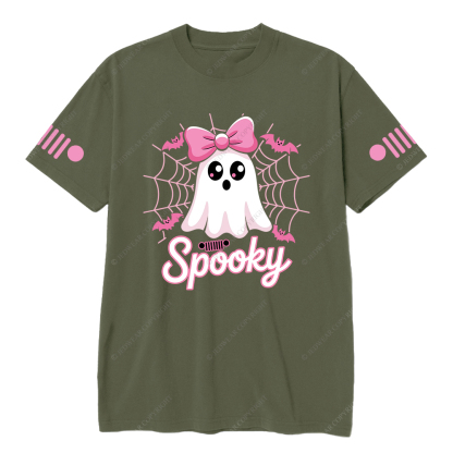 Spooky Ghost Halloween Jp T-Shirt