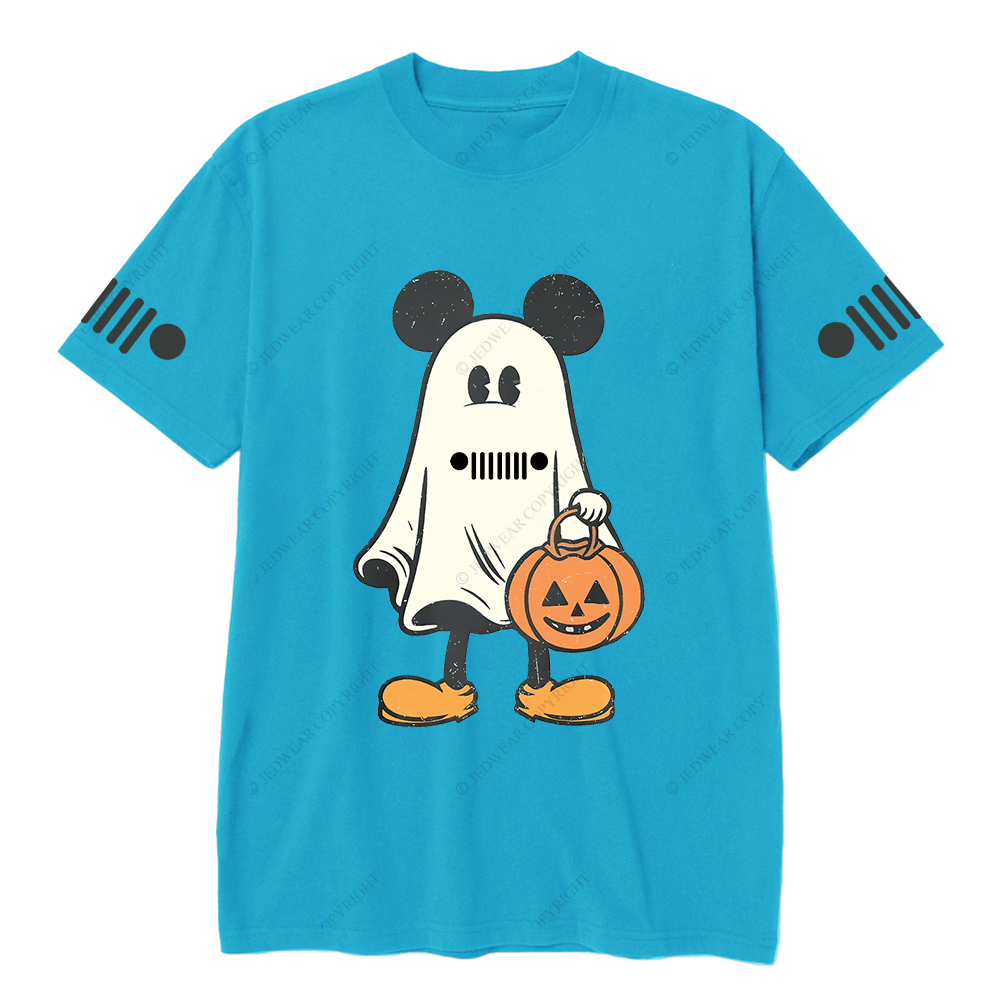 Not So Scary Halloween Spooky Ghost Retro Pumpkin Jp T-Shirt