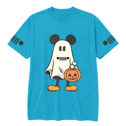 Not So Scary Halloween Spooky Ghost Retro Pumpkin Jp T-Shirt
