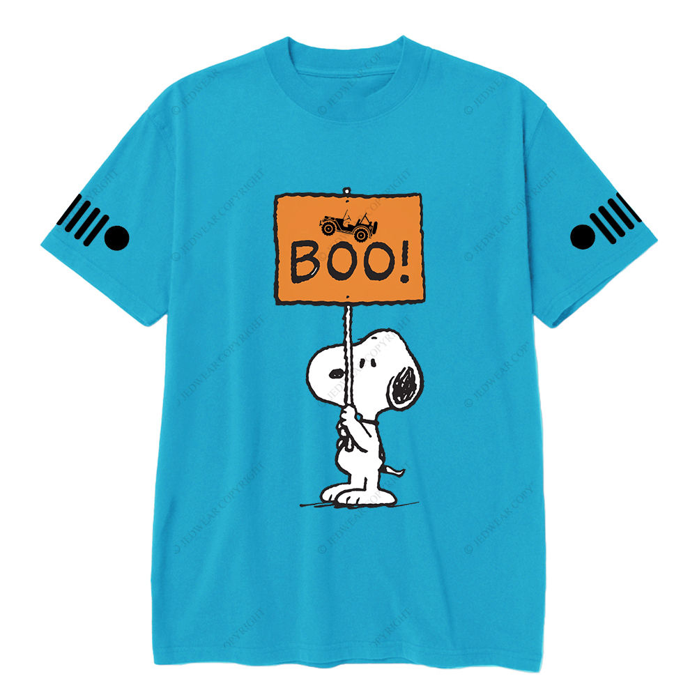 Step Into The Whimsical World Of Halloween Boo Jp T-Shirt