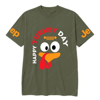 Happy Turkey Day Funny Thanksgiving Day Jp T-Shirt