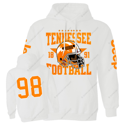 Tennessee Football Retro Nashville Jp Casual Hoodie