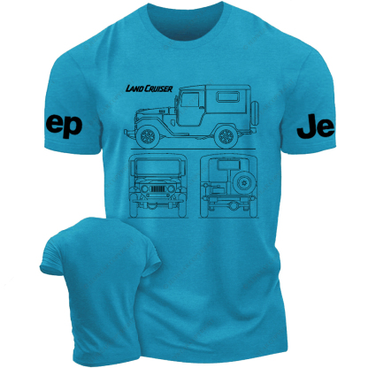  Land Cruiser Blueprint Classic Jp T-Shirt