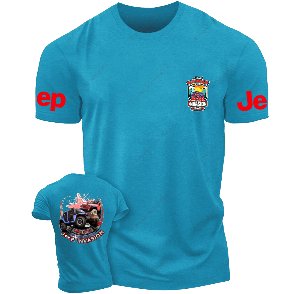 Great Smoky Mountain Lone Star Car Invasion  Jp T-Shirt