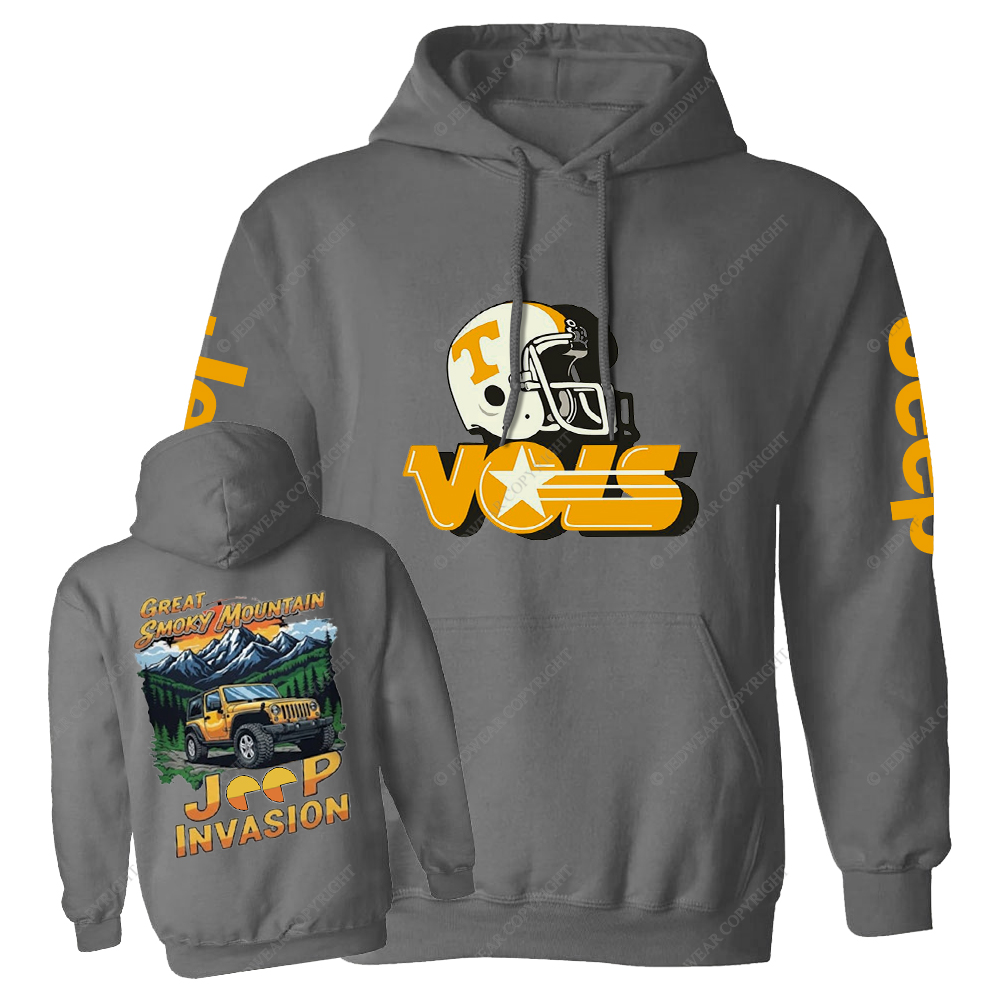 Great Smoky Mountain Invasion Sun Tree Jp Casual Hoodie