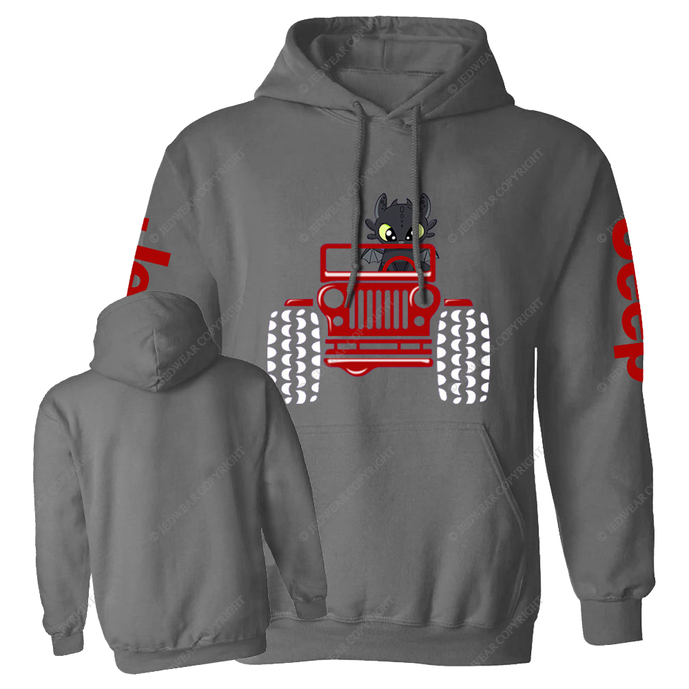 Halloween A Little Bat Is Driving A Car Jp Casual Hoodie