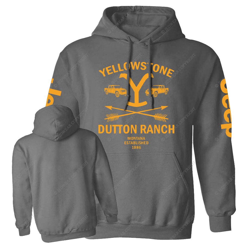 Yellowatone Dutton Ranch Jp Casual Hoodie