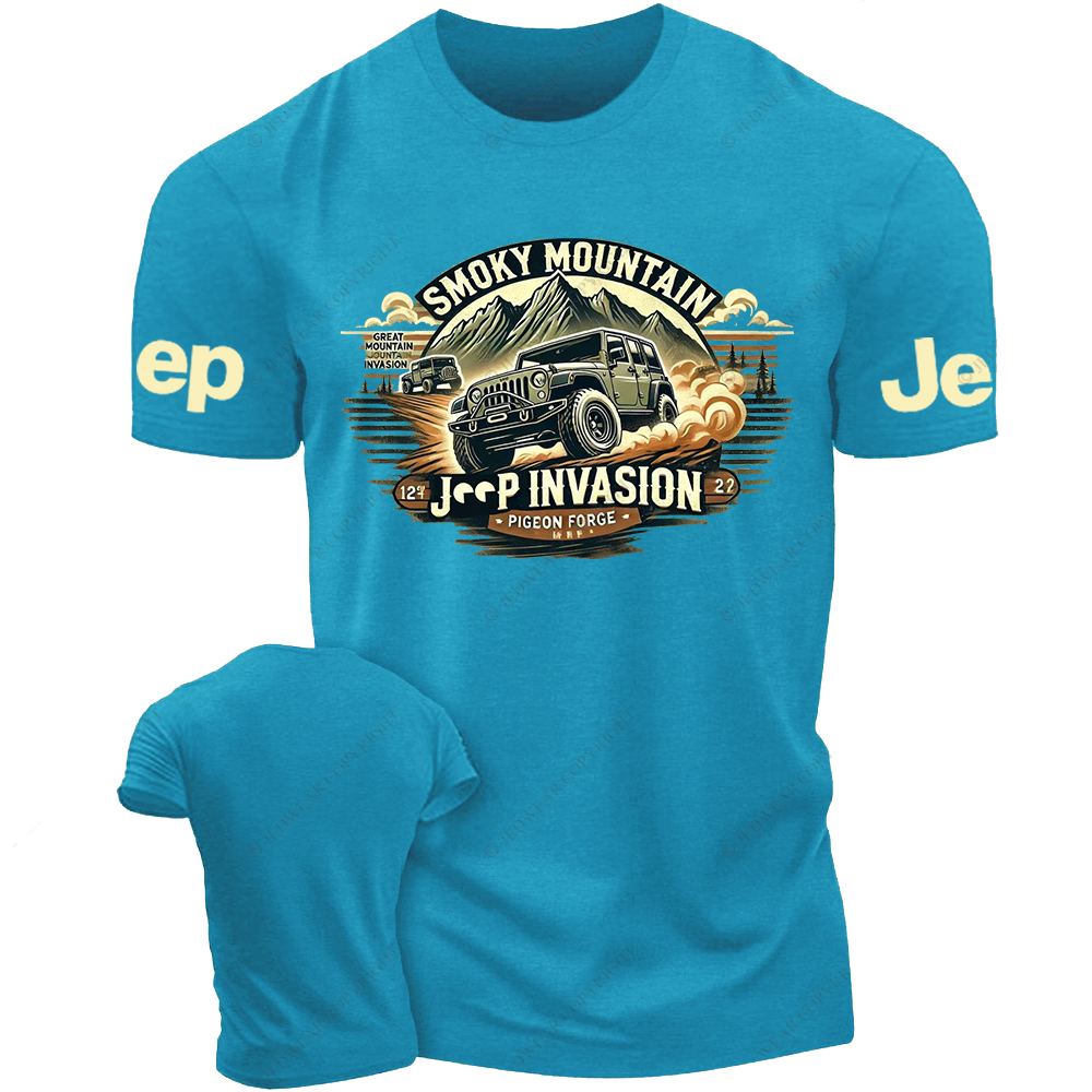 Great Smoky Mountain Invasion Pigeon Forge Jp T-Shirt