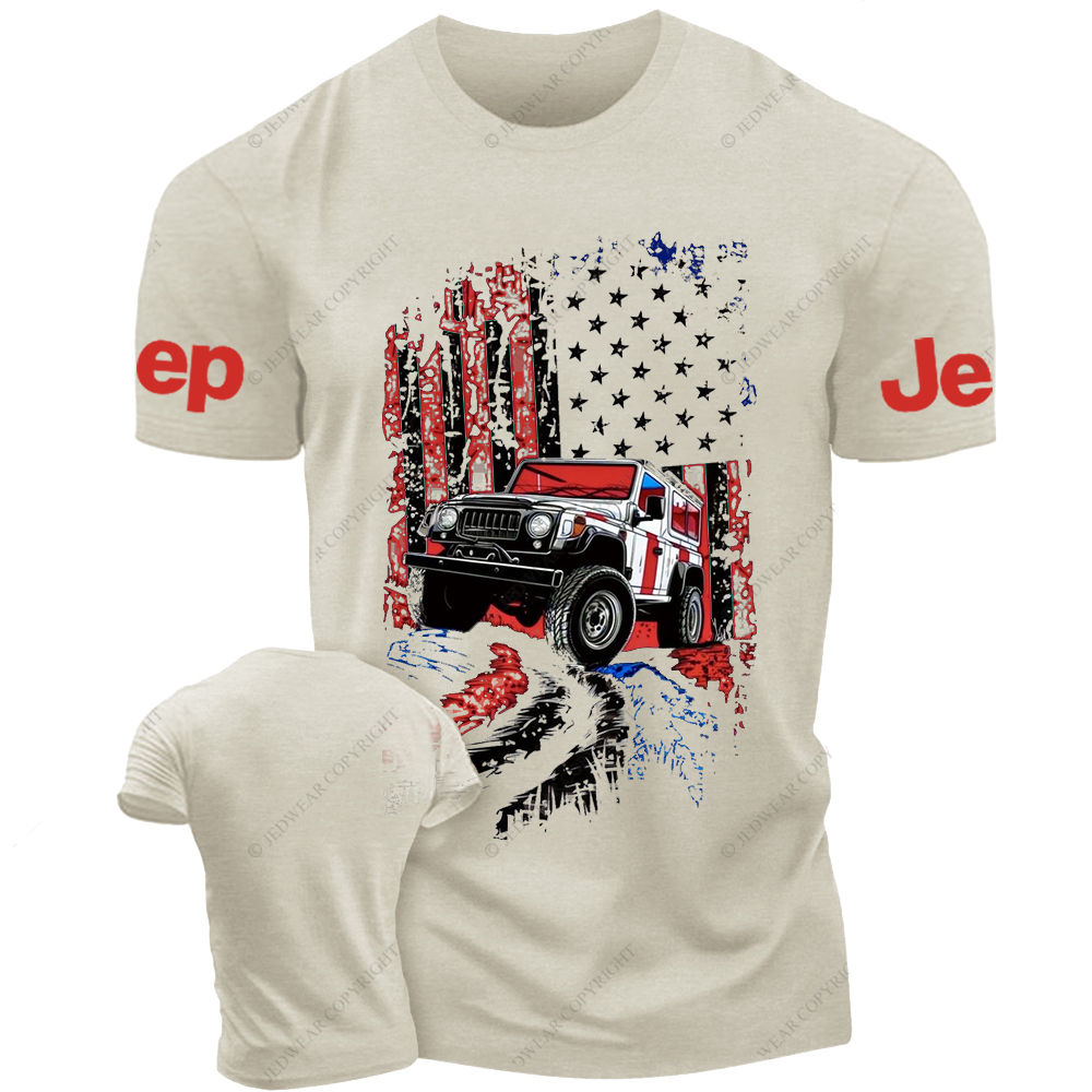 Wrangler JK American Flag Jp T-Shirt