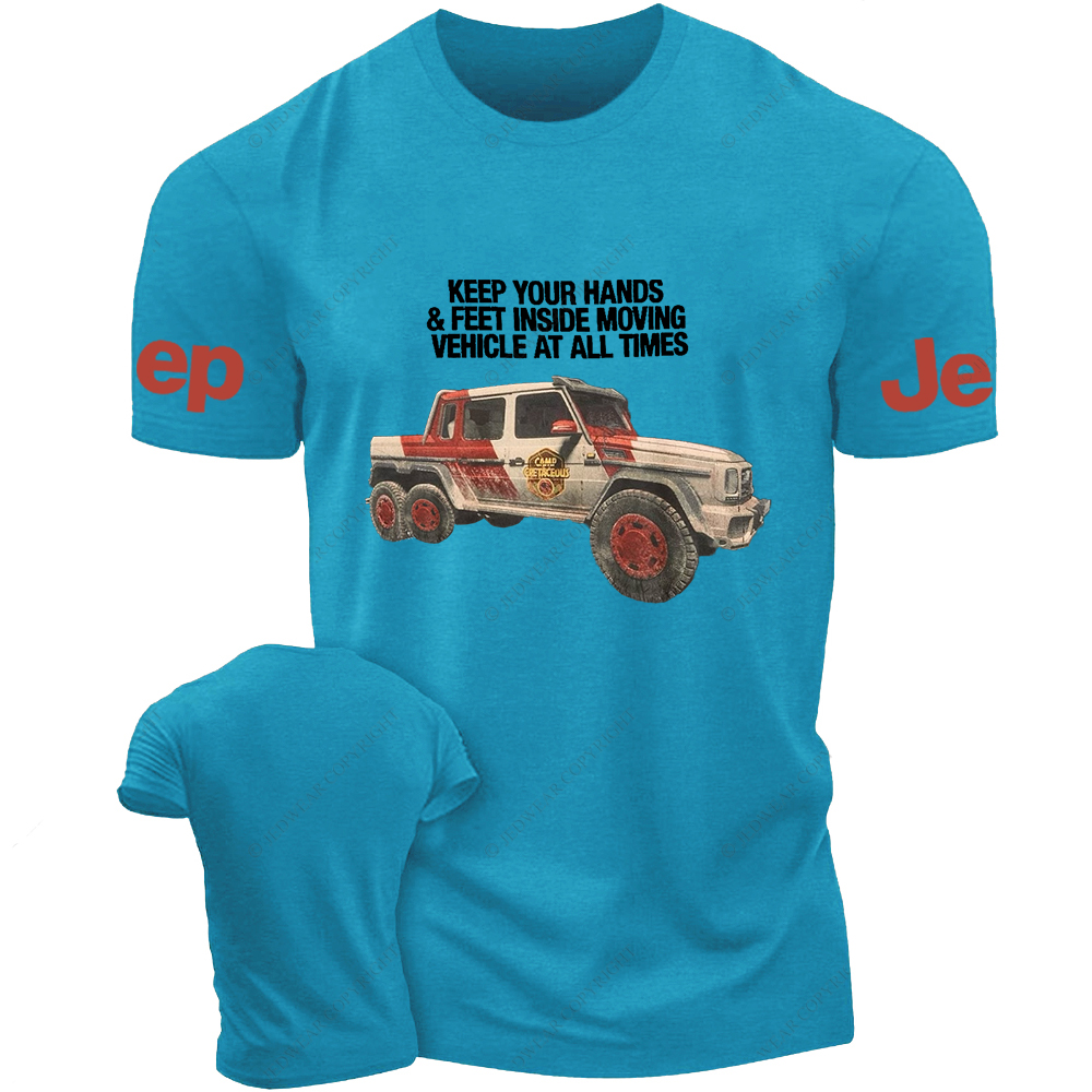 Keep Your Hands Feet Inside Moving Dinosaur Jp T-Shirt