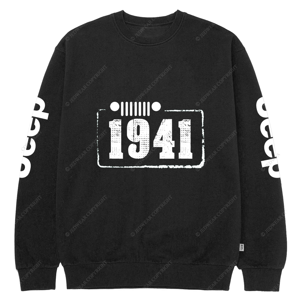 Created Times Since 1941 Jp Crew Neck Sweatshirt