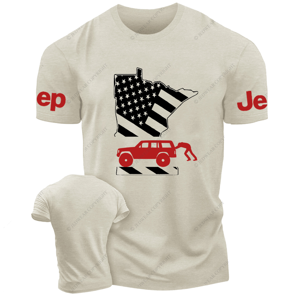 Cherokee American Flag Jp T-Shirt