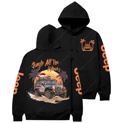 Jingle All The Waves Jp Casual Hoodie