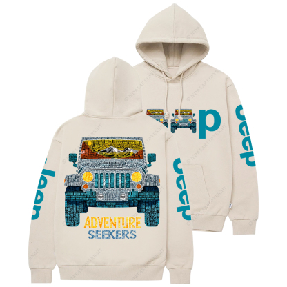 Adventure Seekers Jp Casual Hoodie
