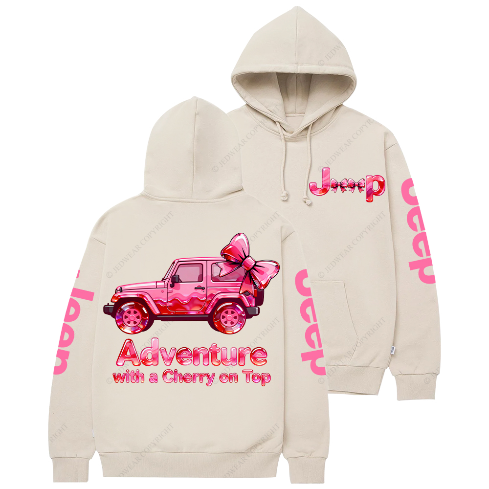 Adventure With A Cherry On Top Candy Style Jp Casual Hoodie