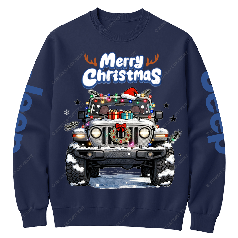 Merry Christmas Jp Crew Neck Sweatshirt