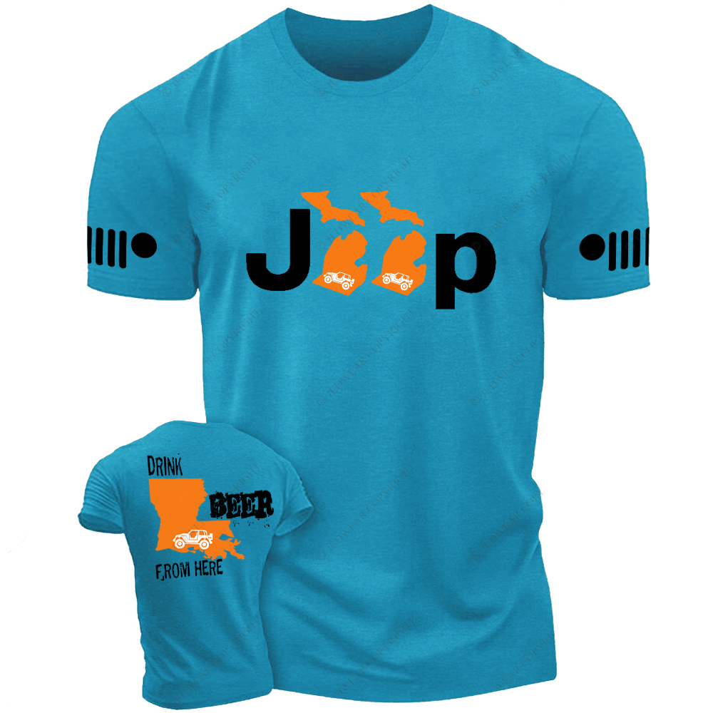Map Of The Americas Jp T-Shirt