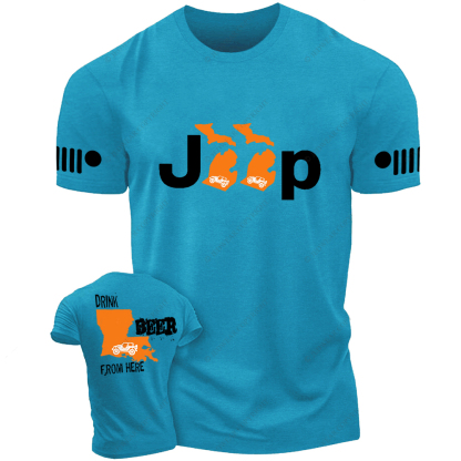 Map Of The Americas Jp T-Shirt