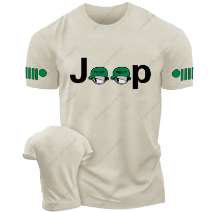 Cartoon Green Car Funny Jp T-Shirt