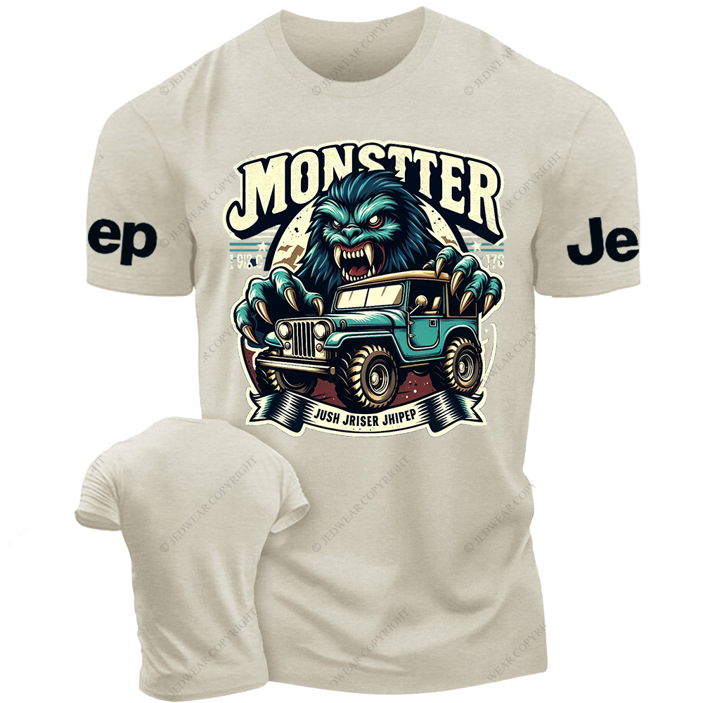 I Will Design Monster Vintage Jp T-Shirt