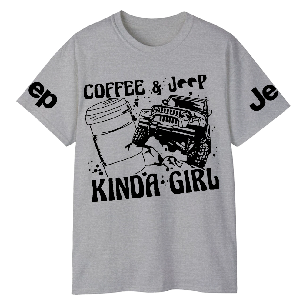 Coffee And Car Kinda Girl Jp T-Shirt