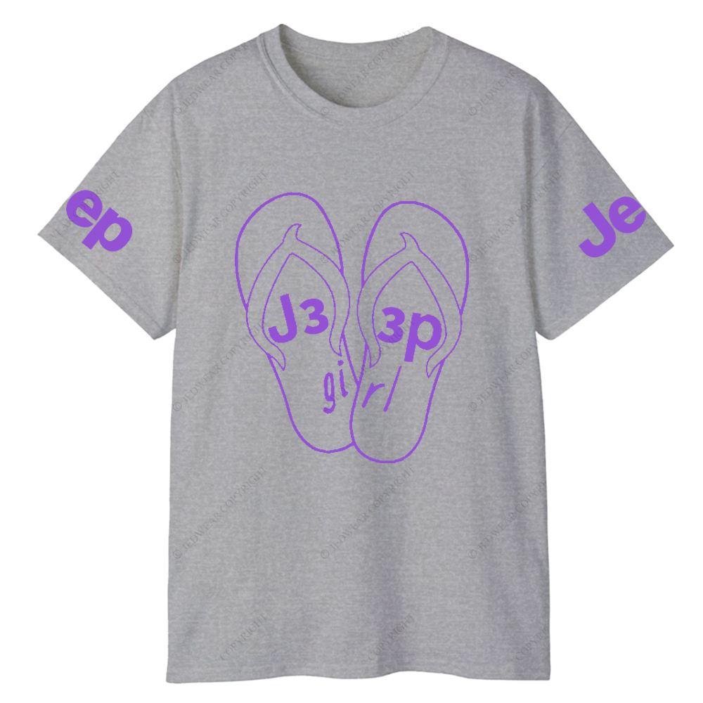 Off-Road Girl Slippers Jp T-Shirt