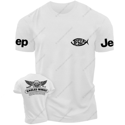 Religion Jesus Eagles Wings Isaiah  40:31 Jp T-Shirt