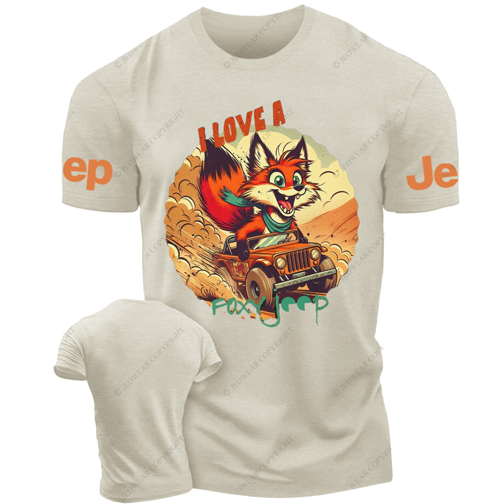 I Love A Funny Fox Jp T-Shirt 