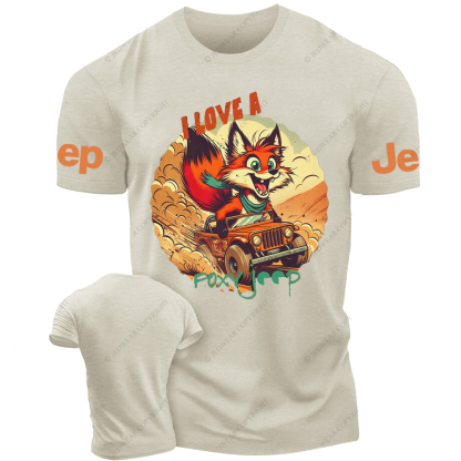 I Love A Funny Fox Jp T-Shirt 