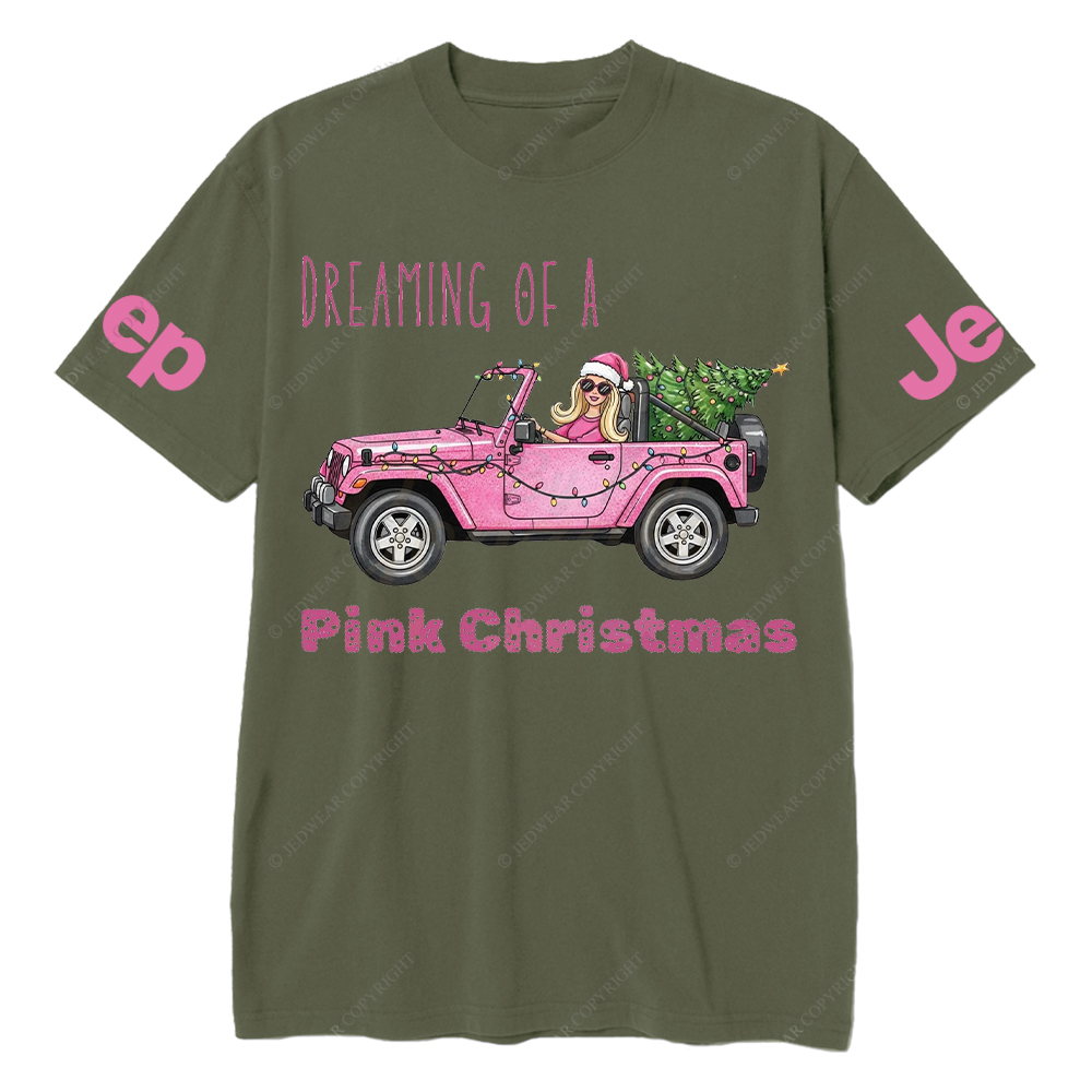 Dreaming Of A Pink Christmas Jp T-Shirt