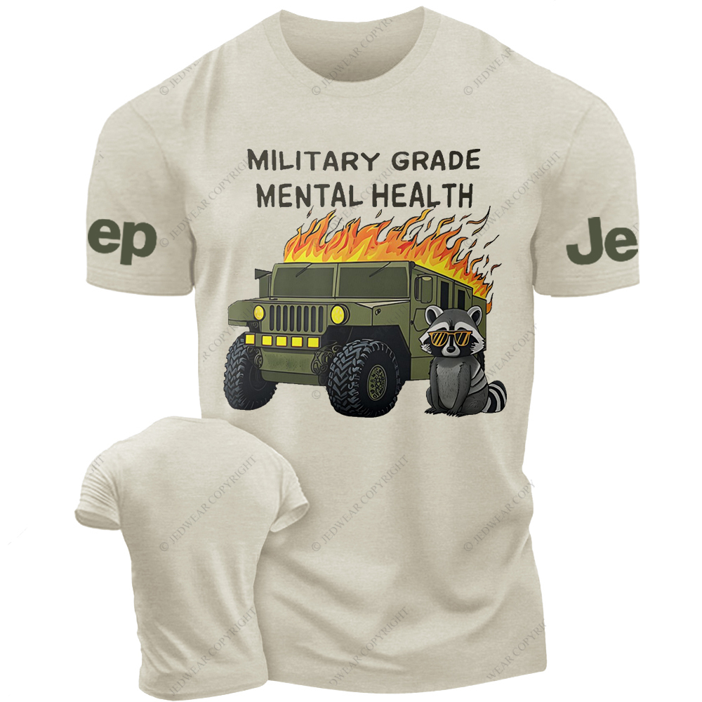 Military Grade Mental Health Jp T-Shirt 