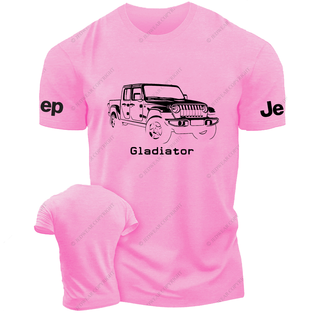 Jp Gladiator American Flag The Blue Line Jp T-Shirt