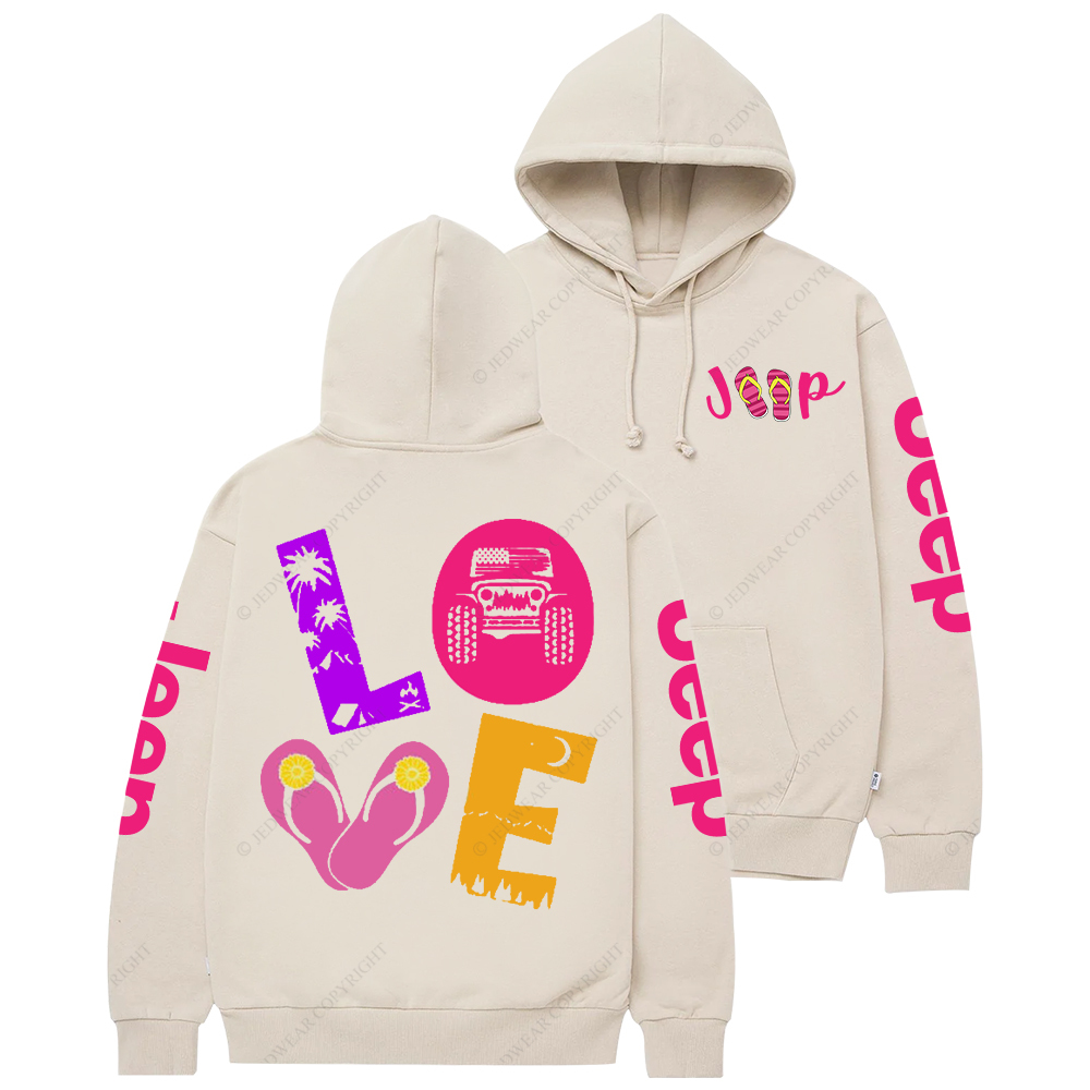Love Offroad American Forest Jp Casual Hoodie