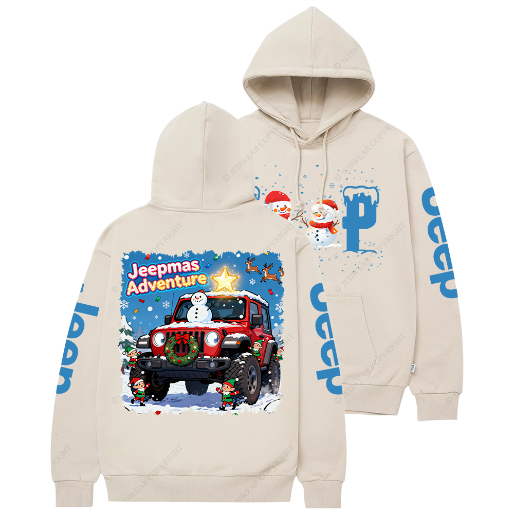 Adventure Merry Christmas Jp Casual Hoodie