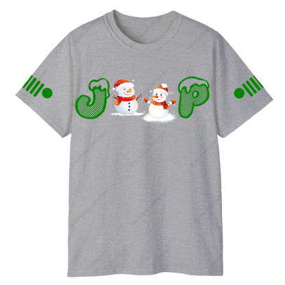 Merry Christmas Snowman Jp T-Shirt