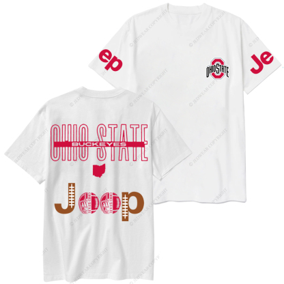 Buckeyes The Ohio State University Football Jp T-Shirt