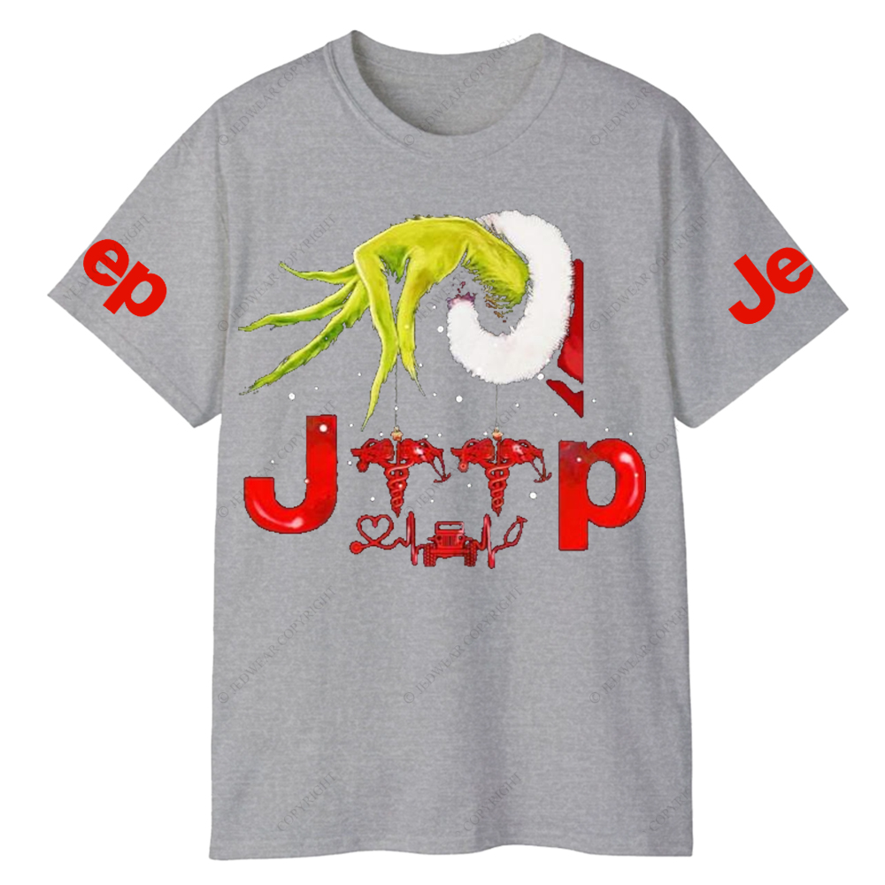 Santa Hug Nurse Merry Christmas  Jp T-Shirt