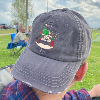 Reindeer Off Road Car Christmas Jp Baseball Cap