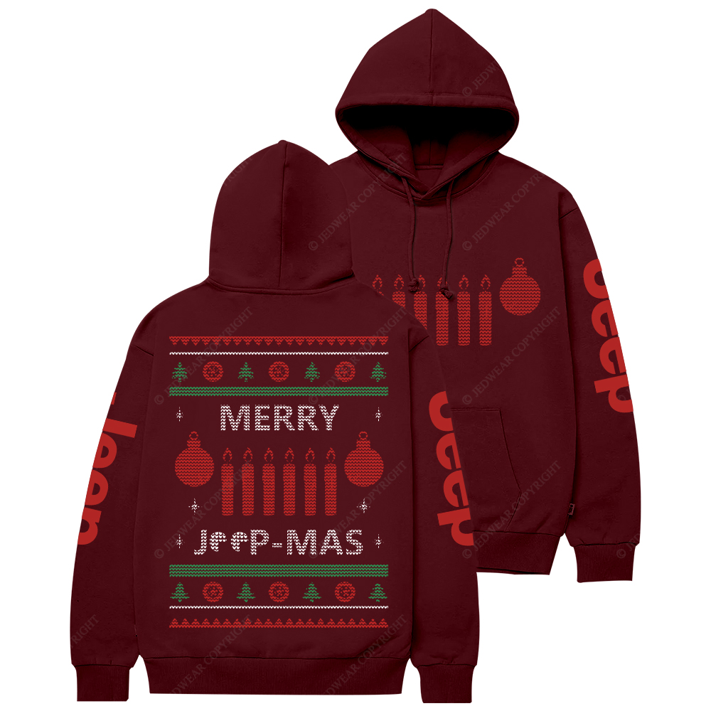 Ugly Merry Christmas Jp Casual Hoodie
