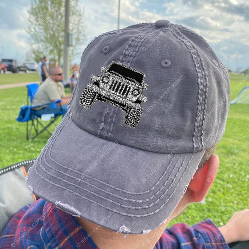 Bling Car Born To Sparkle Built To Roam Jp Baseball Cap