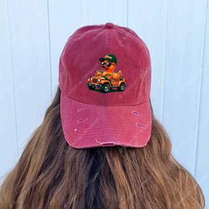 University of Miami Duck Jp Baseball Cap
