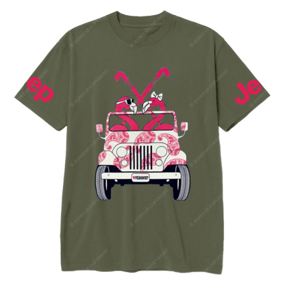 Lacrosse Car Flamingo Jp T-Shirt