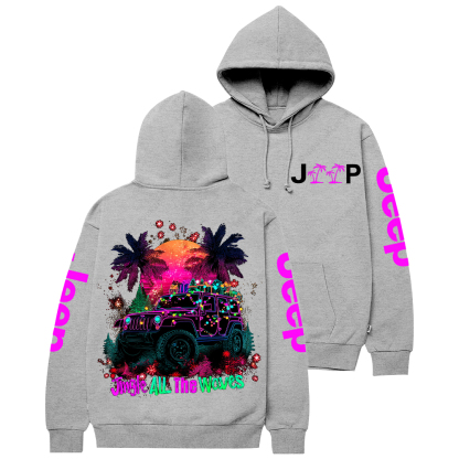 Jingle All the Waves Jp Casual Hoodie