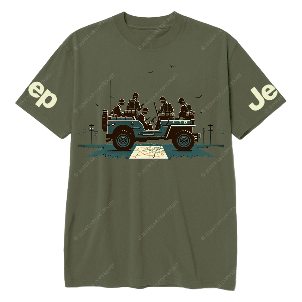 Retro Military Soldiers  Jp T-Shirt