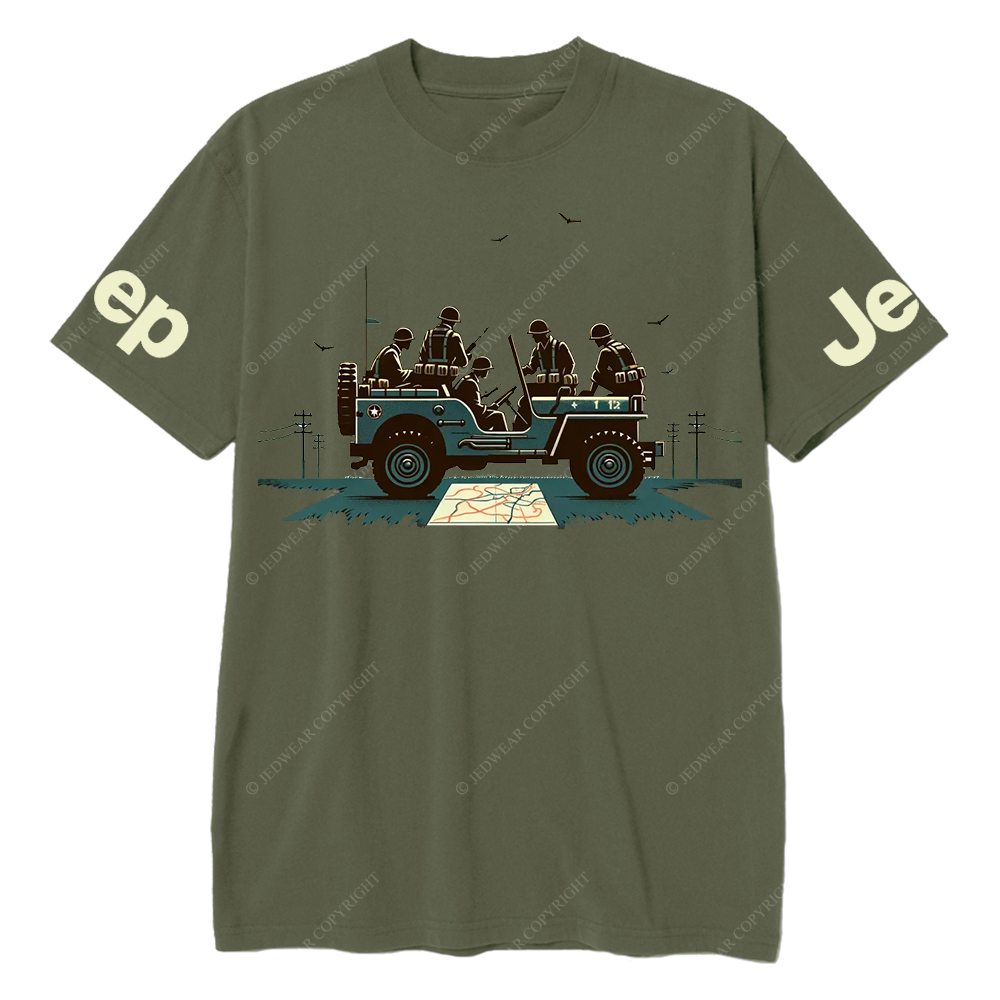 Retro Military Soldiers  Jp T-Shirt