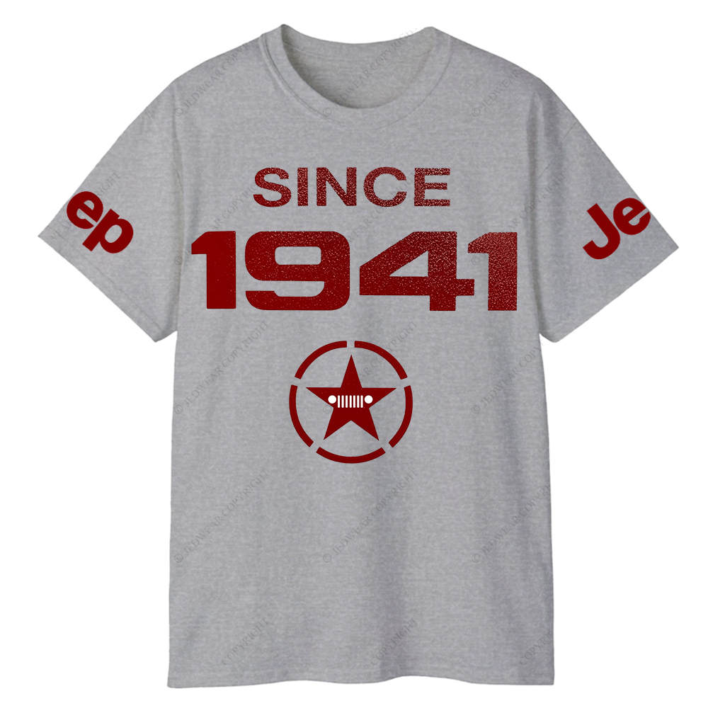 Vintage Military Star Circle Since 1941 Jp T-Shirt