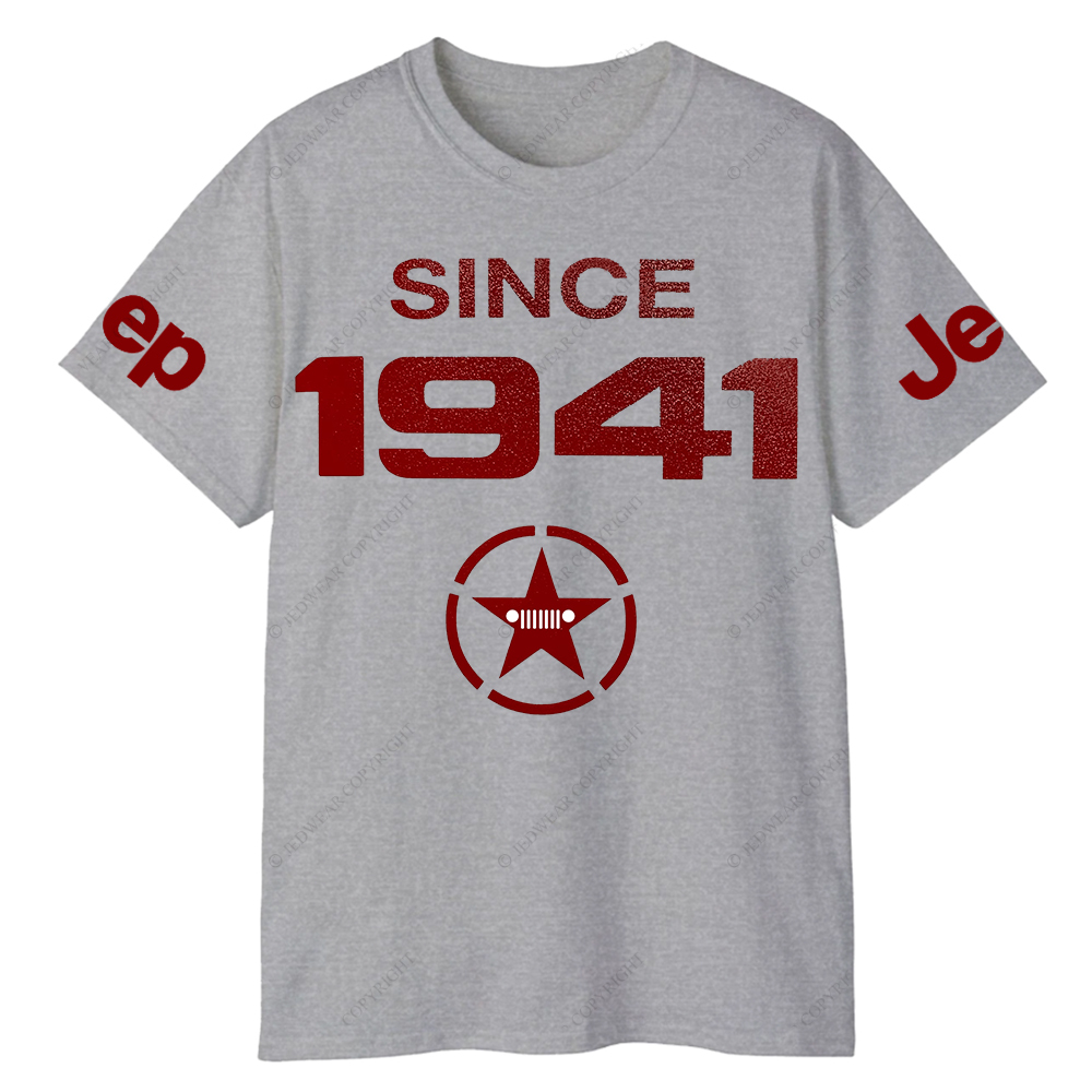 Vintage Military Star Circle Since 1941 Jp T-Shirt